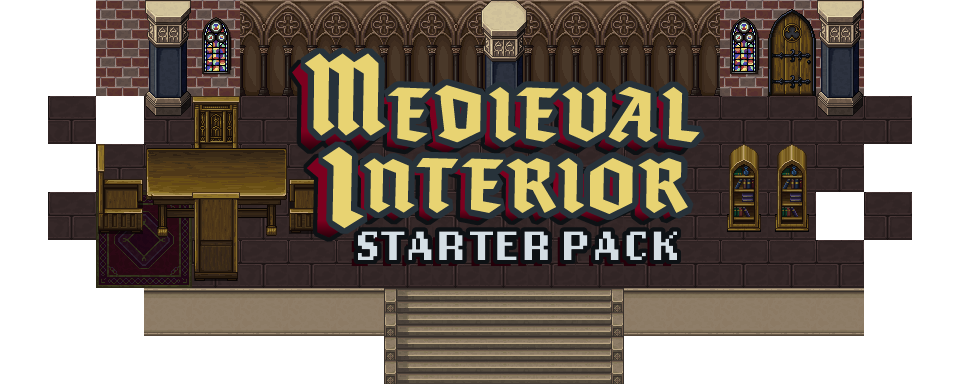 Medieval Interior - Starter RPG Tileset