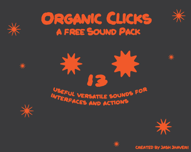 Organic Click Sound Pack (free) by jashthecreator