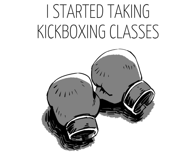 Cover image for I Started Kickboxing Classes