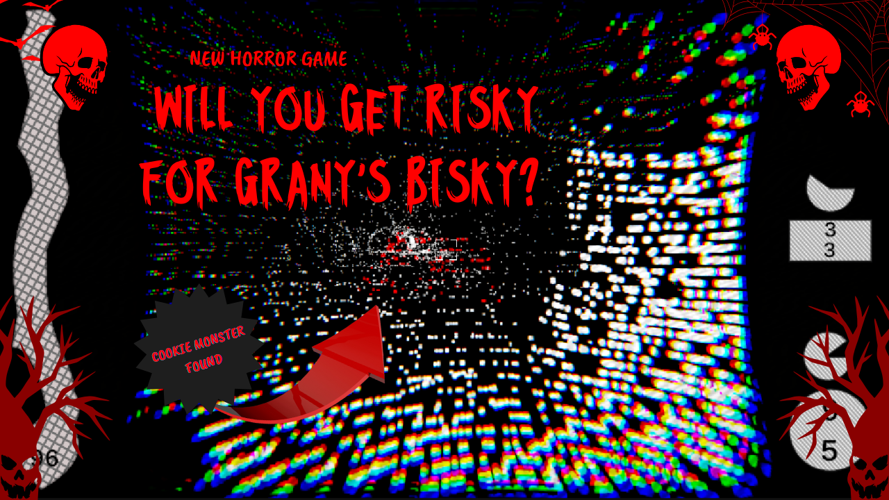 Bizarre Tales: Risky Bisky - Horror Game where you are can't see cover