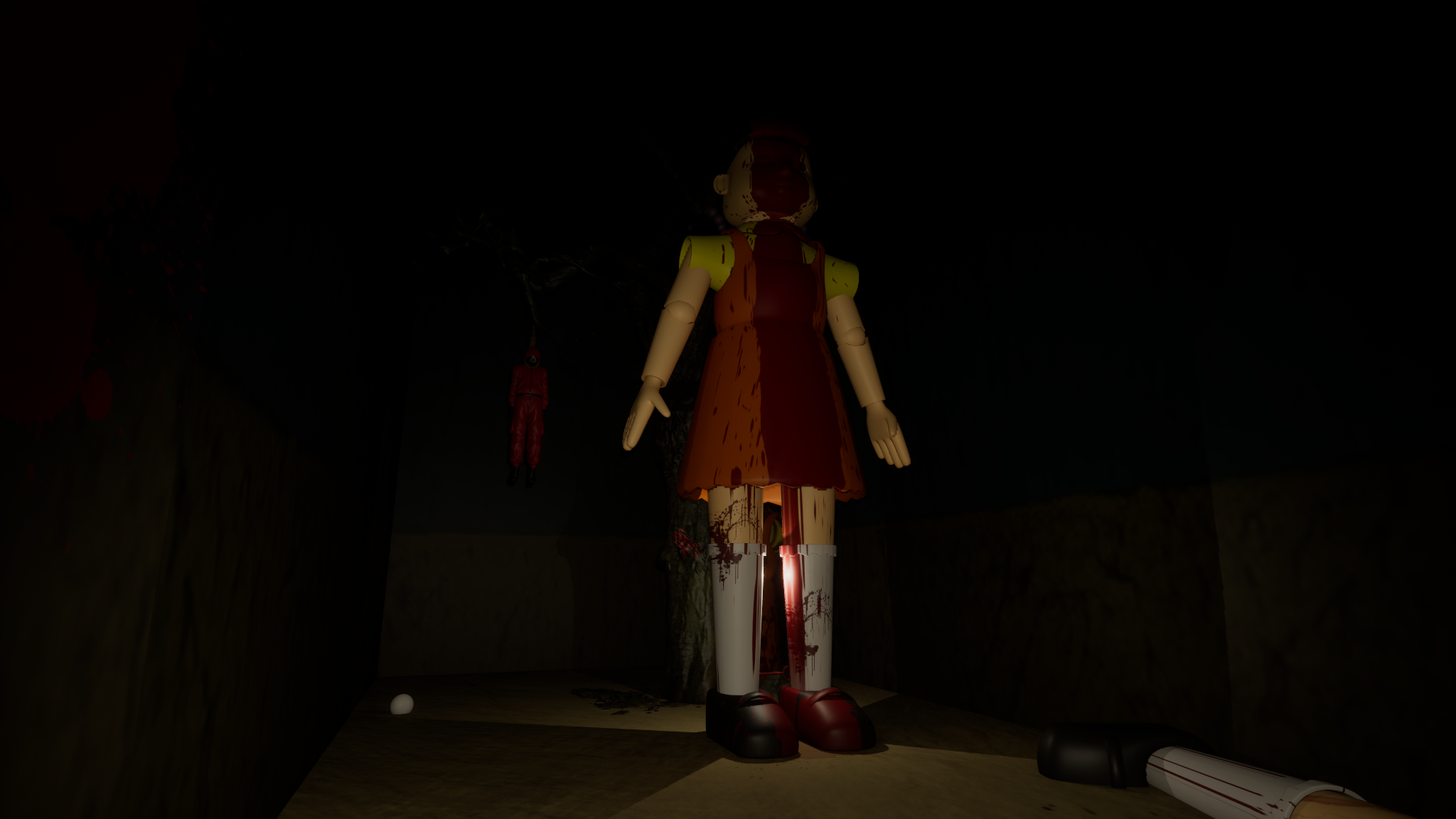 Red Light. No Light. - Squid Game Horror