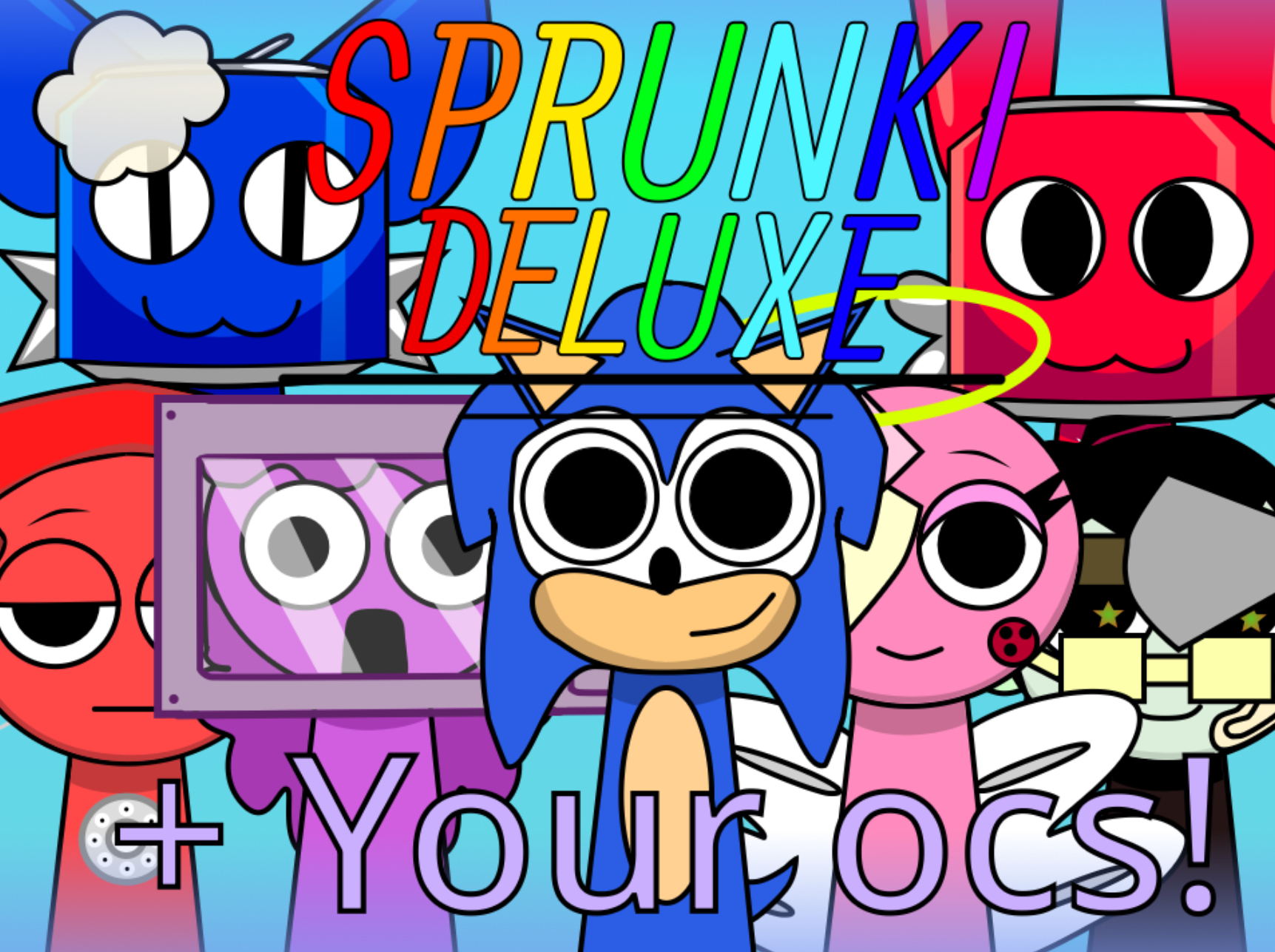 Cover image for Sprunki deluxe + your ocs! (Official port)