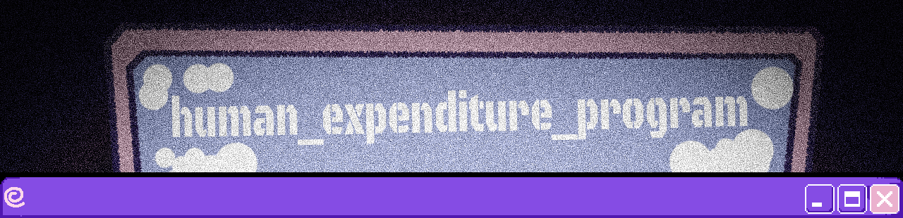 HUMAN EXPENDITURE PROGRAM