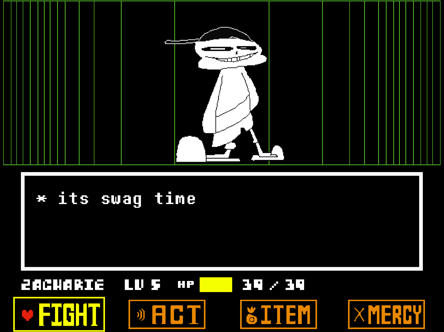 Cover image for undertale swag brother fight lol