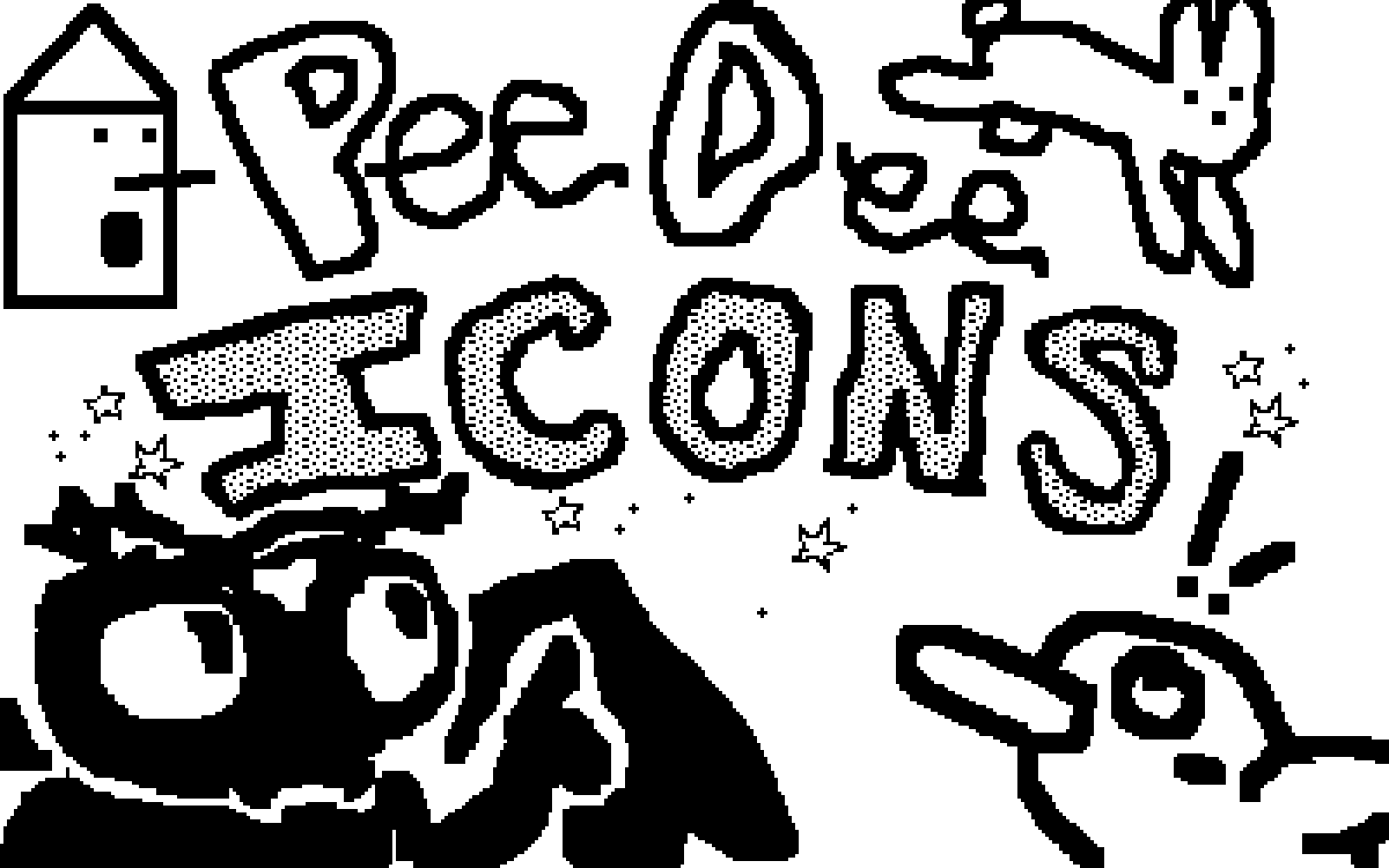 PeeDee Icons: 50 Puzzles for Sketch, Share, Solve