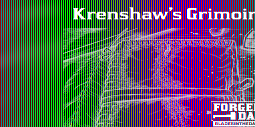 Cover image for Krenshaw’s Grimoire: A Blades in the Dark supplement