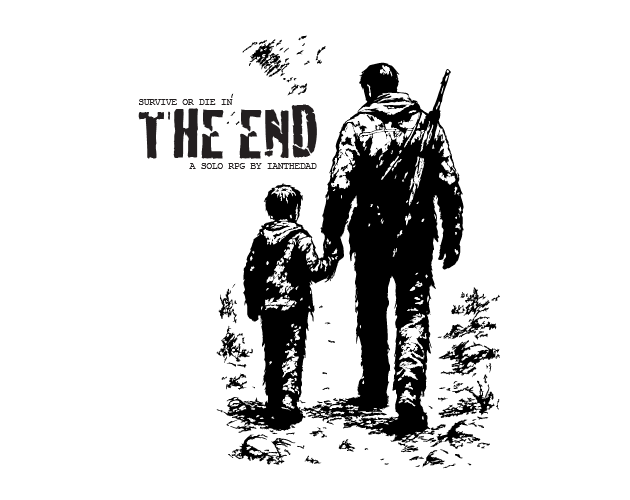 Cover image for The End: rules-lite SOLO RPG