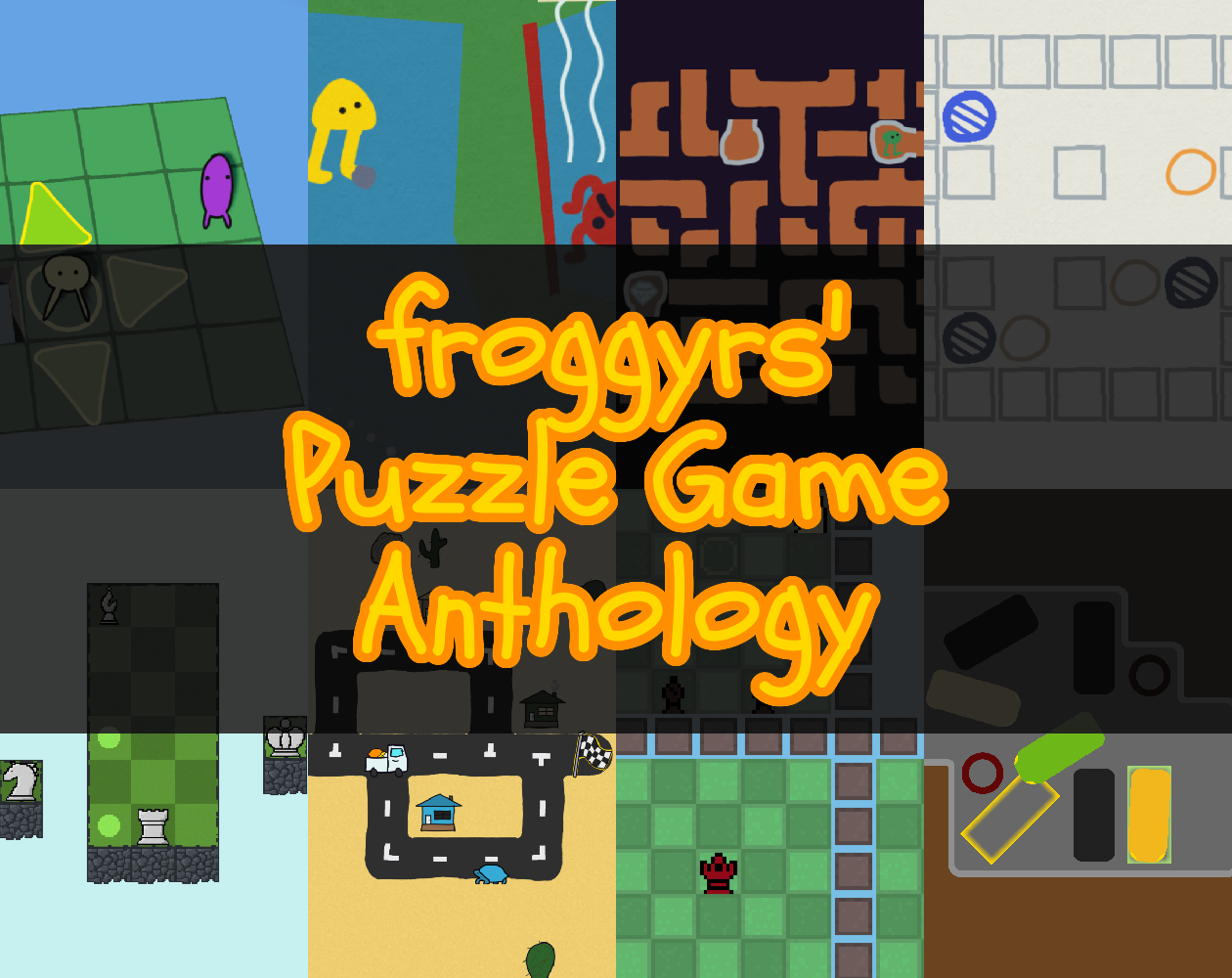 Cover image for froggyrs' Puzzle Game Anthology