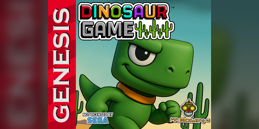 Cover image for Dinosaur Game (Sega Genesis / Mega Drive)