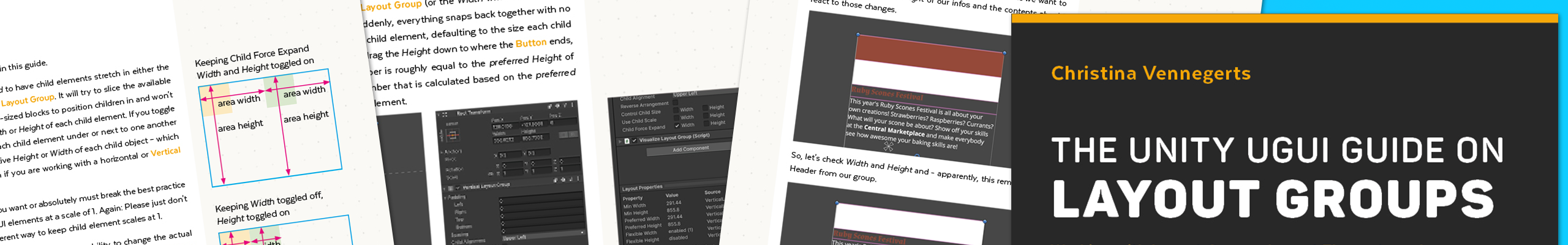 The Unity UGUI Guide on the Layout System