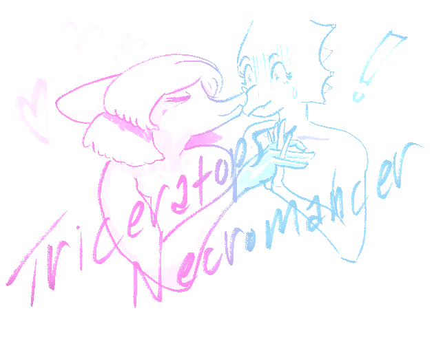 Cover image for Triceratops Necromancer