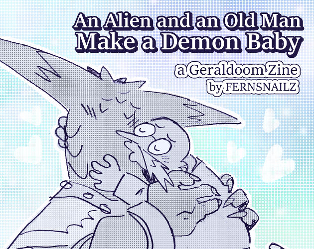 Cover image for An Alien and an Old Man Make a Demon Baby