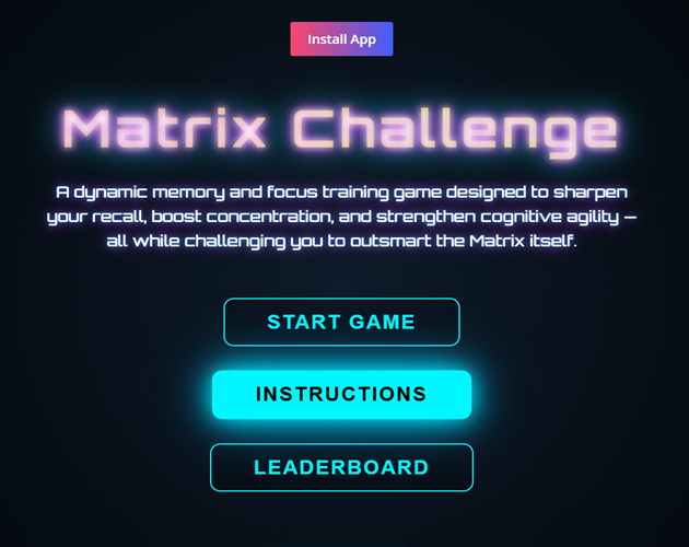 Matrix Neon