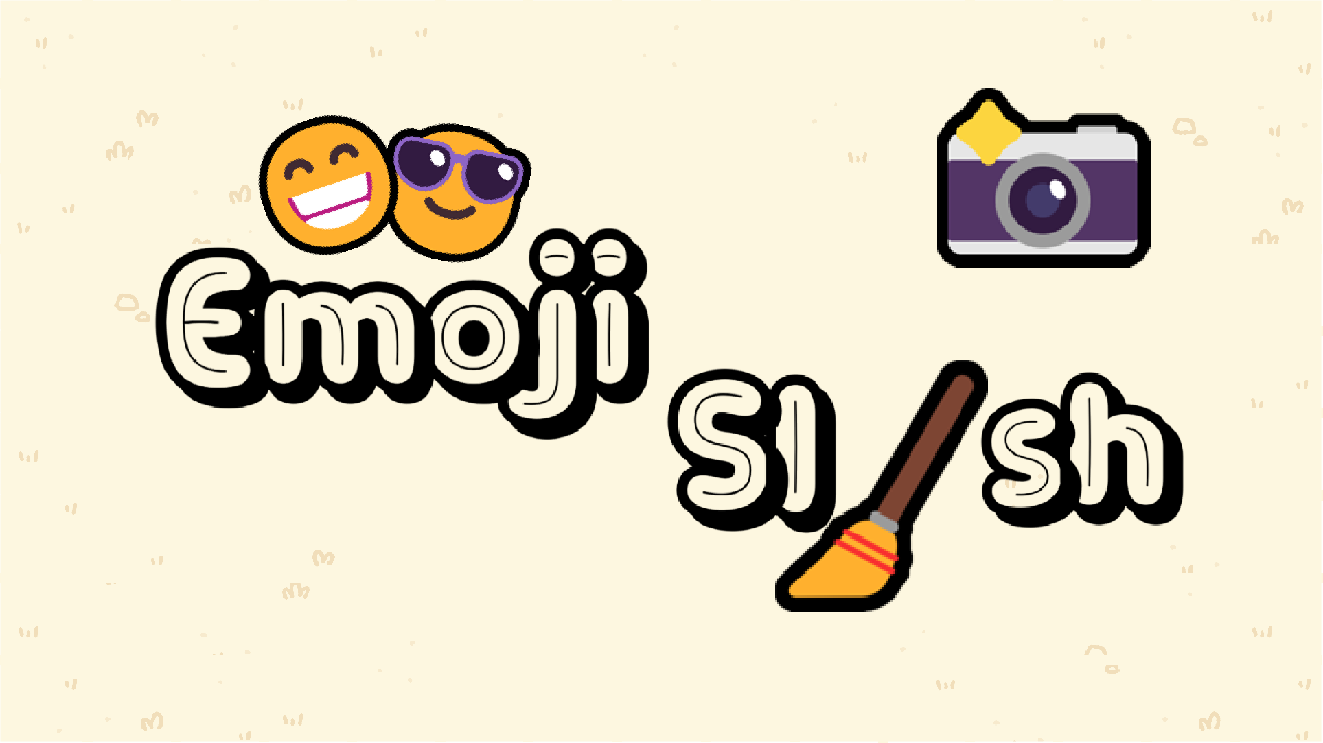 Emoji slash