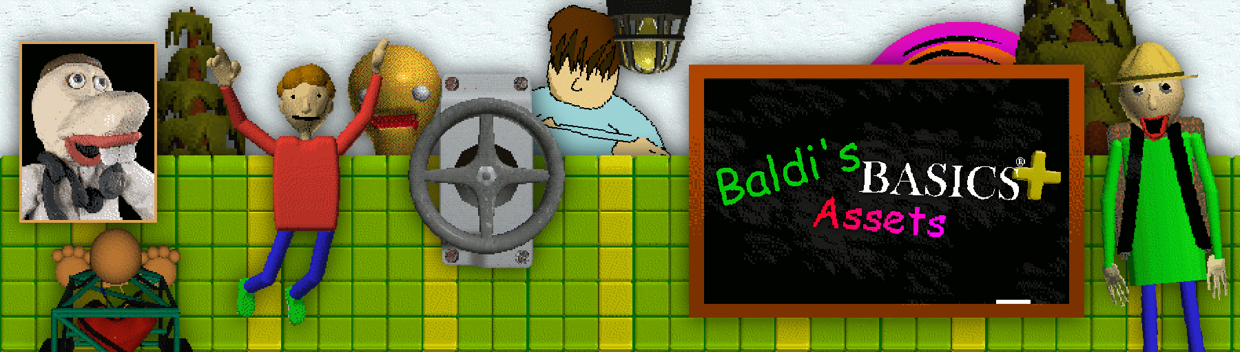 Baldi's Basics Plus 0.12 Assets