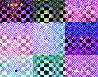 through the gaps between my fingers [Free] [Interactive Fiction] [Windows] [macOS] [Linux]