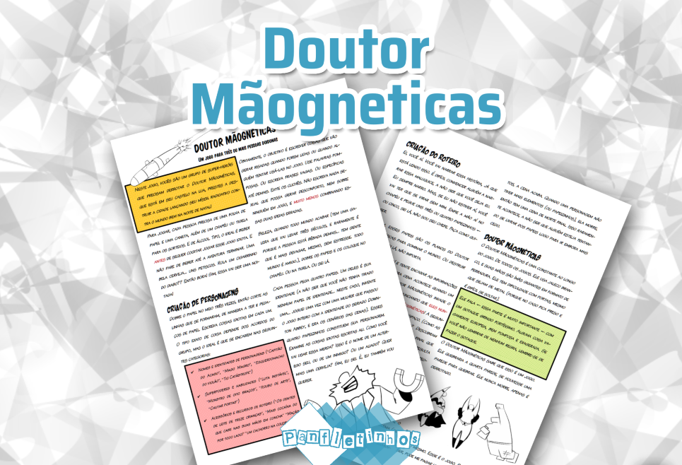 Cover image for Doutor Mãosgneticas