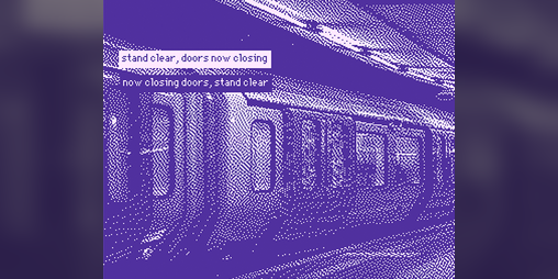 Cover image for stand clear, doors now closing