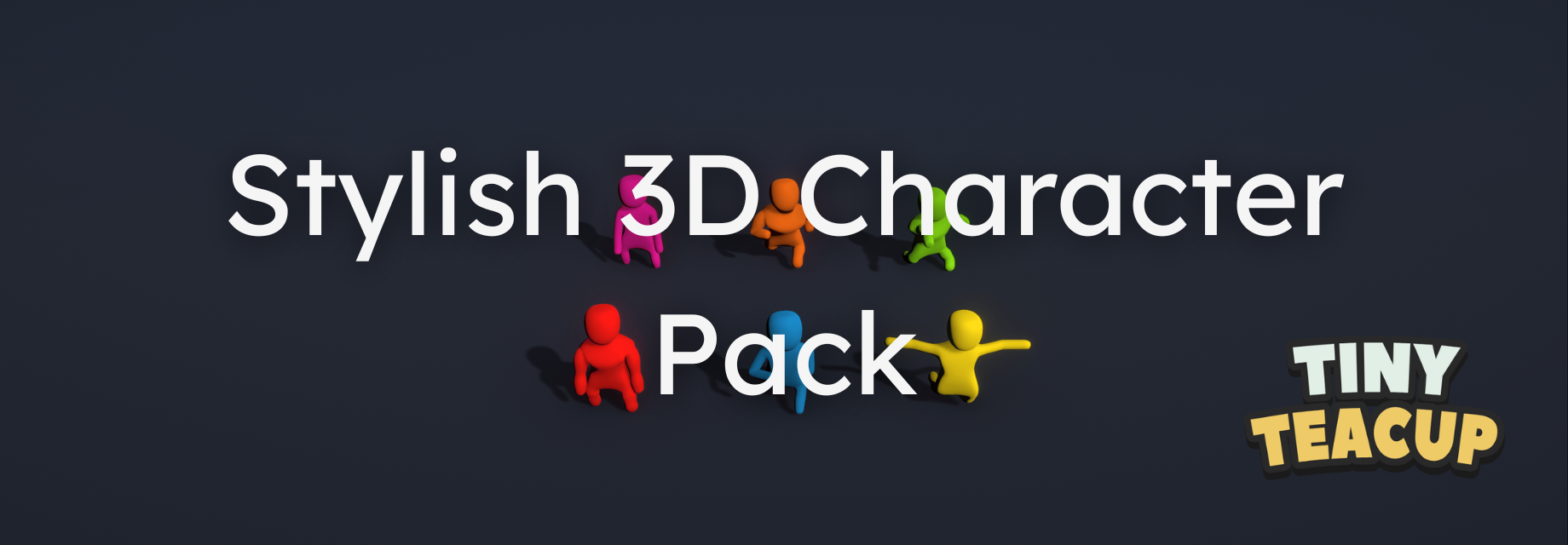 Minimalist 3D Character Pack