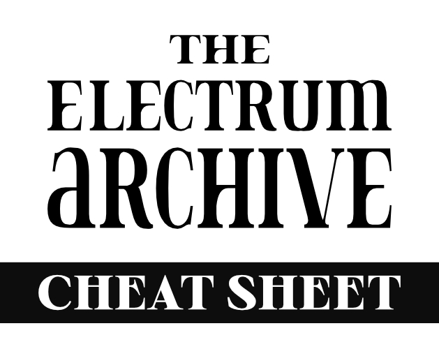 Cover image for TEA Cheat Sheet