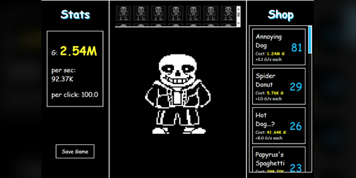 Cover image for Sans Clicker