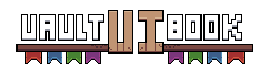 Pixel Vault UI Series | Book UI V1