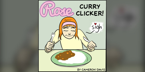 Cover image for Rose's Curry Clicker for Commodore 64