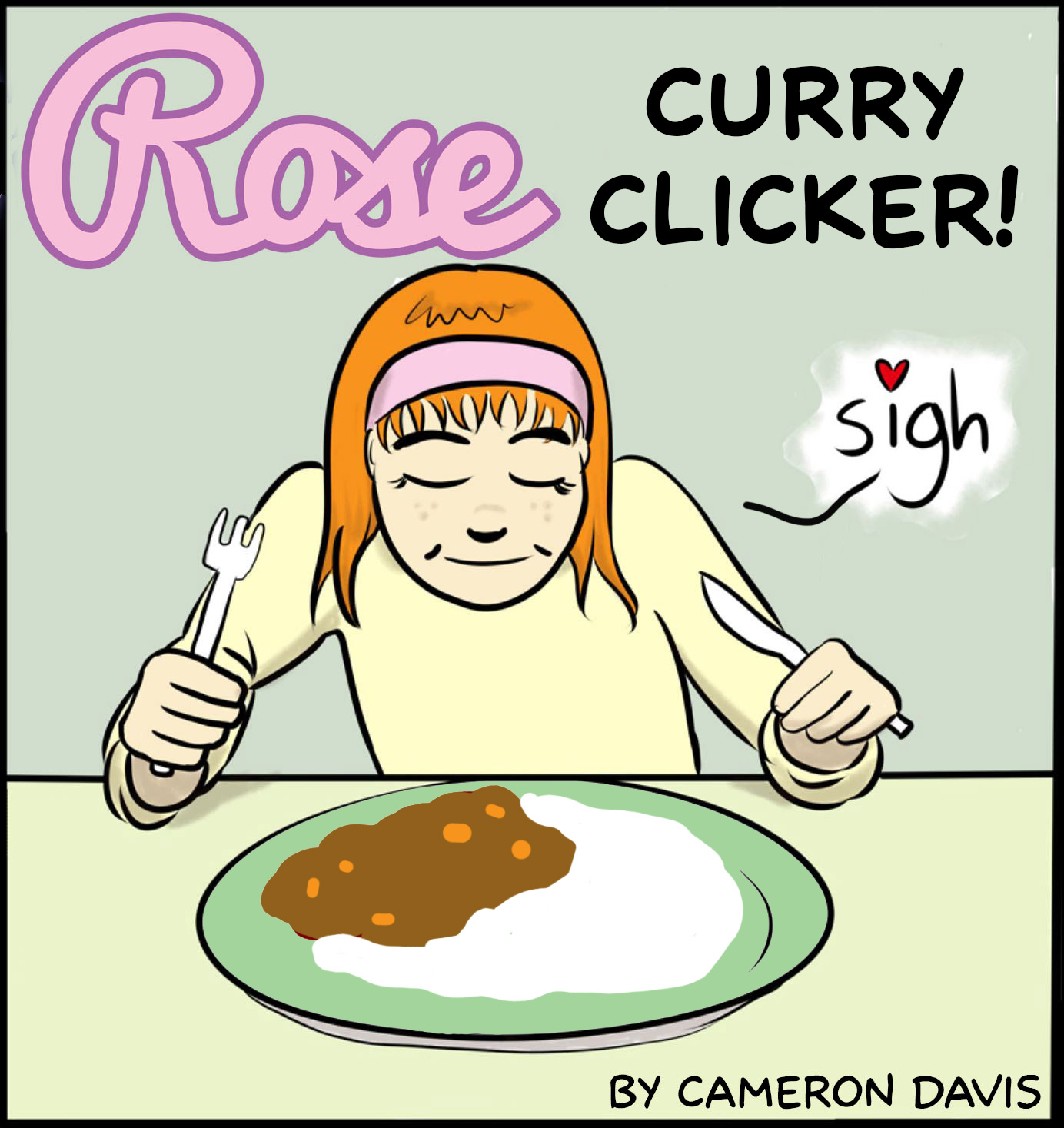 Rose's Curry Clicker for Commodore 64 by gazuntagames