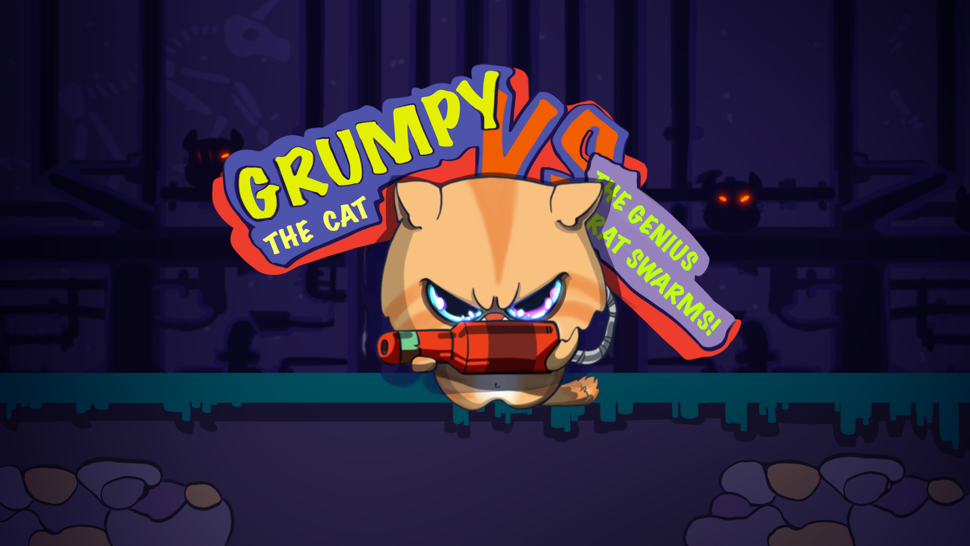 Grumpy the Cat vs The Genius Rat Swarms!