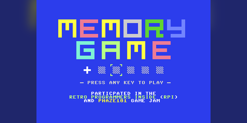 Cover image for Memory Game