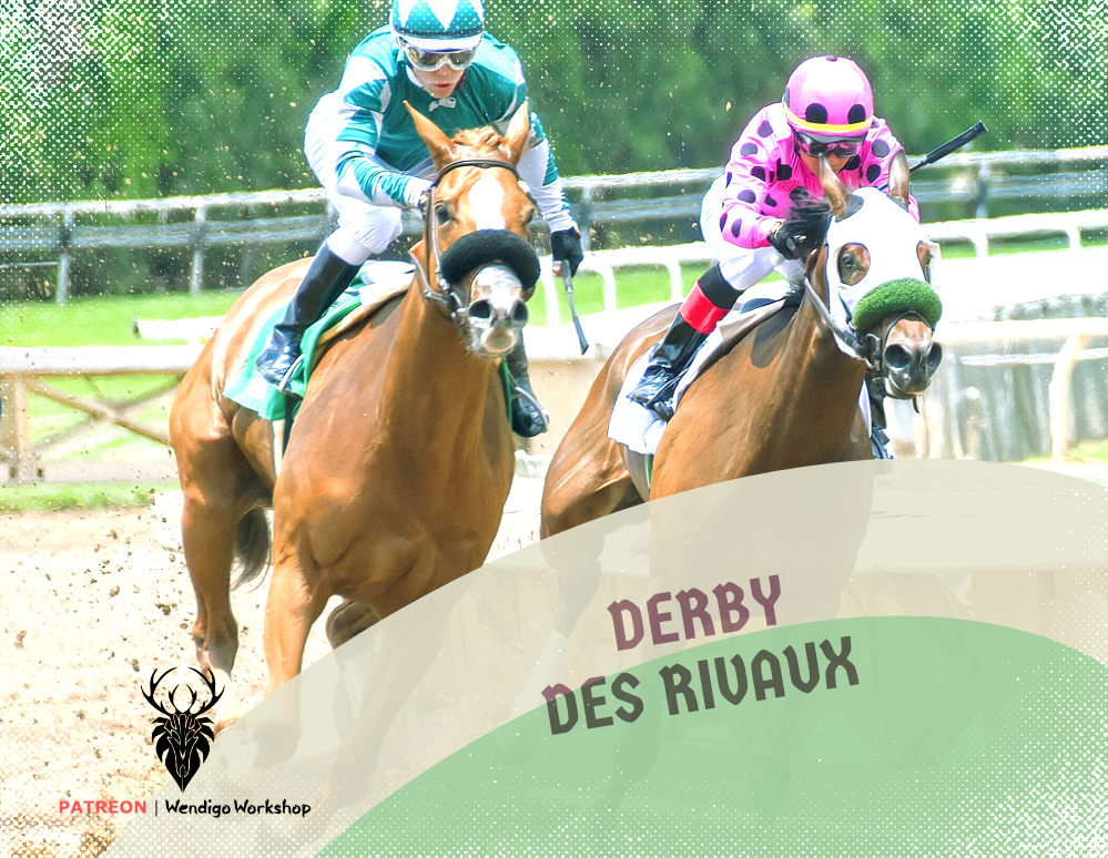 Cover image for Derby des rivaux - Un petit jeu en duo de courses de chevaux