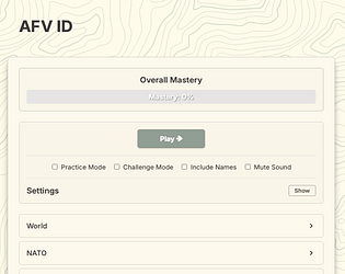 Armoured Fighting Vehicle Flashcards AFVid.app