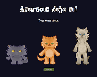 Trois petits chats