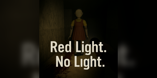 Cover image for Red Light. No Light. - Squid Game Horror