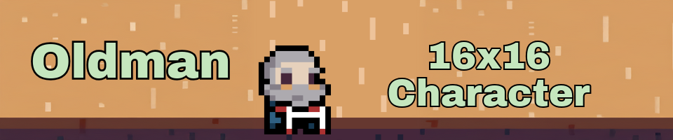 Oldman 16x16 Character