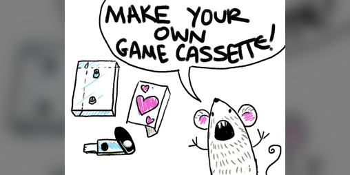 Cover image for Make your own Game Cassette