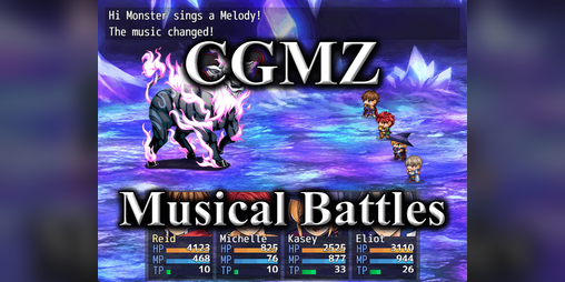 Cover image for [CGMZ] Musical Battles for RPG Maker MZ