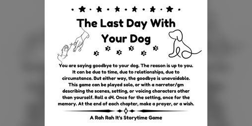Cover image for The Last Day With Your Dog