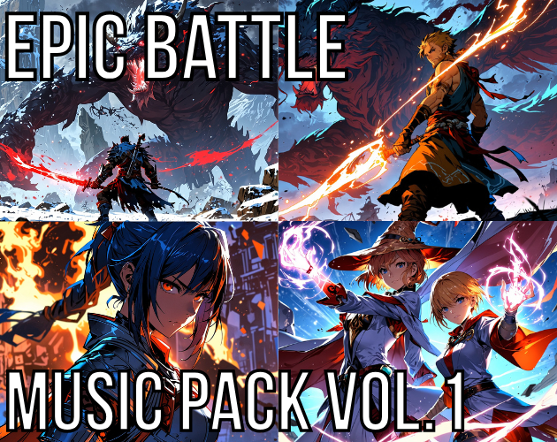 Epic Battle Music Pack Vol 1 10 Songs By Climber Ssw