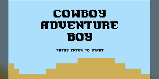 Cover image for Cowboy Adventure Boy