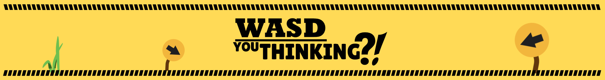 WASD YOU THINKING?!