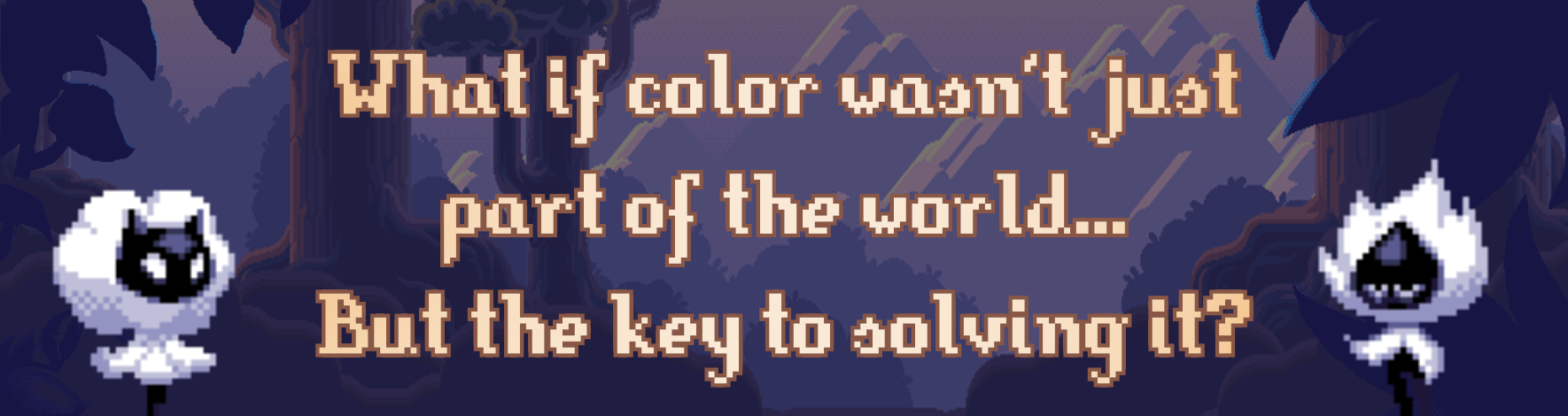 What if color wasn't just part of the world, but the key to solving it?