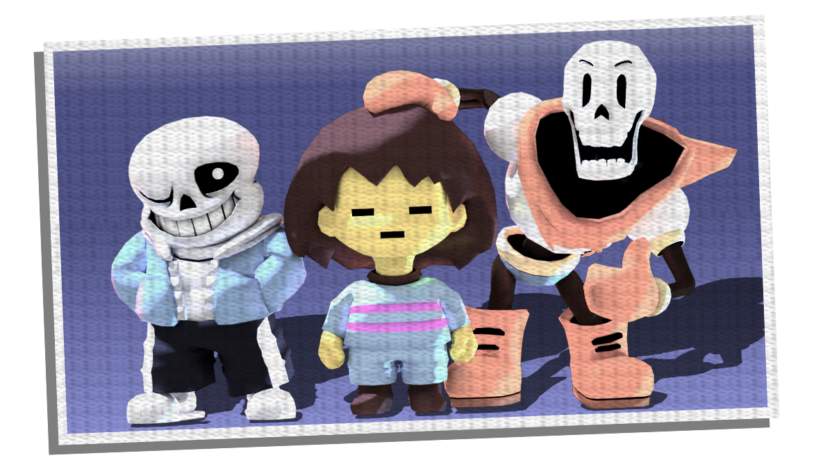 Old/Unfinished Undertale Pack - 3D Models