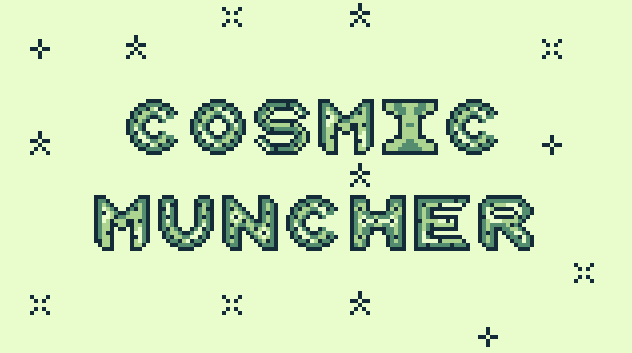 Cosmic Muncher Title