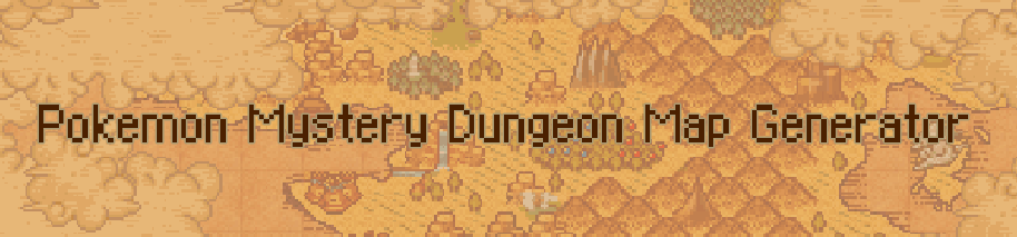 Pokemon Mystery Dungeon Map Generator