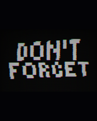 Cover image for Don't Forget