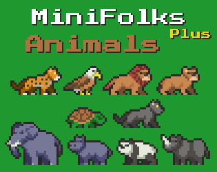 MiniFolks Plus Animals