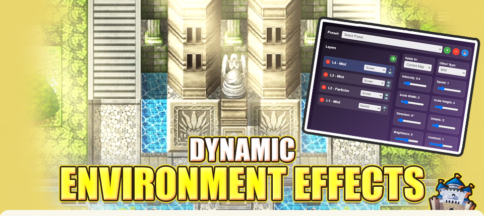 Dynamic Environment Effects - RPG Maker MZ Plugin