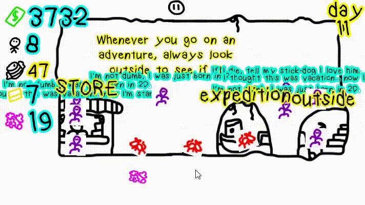 Stickman chaos