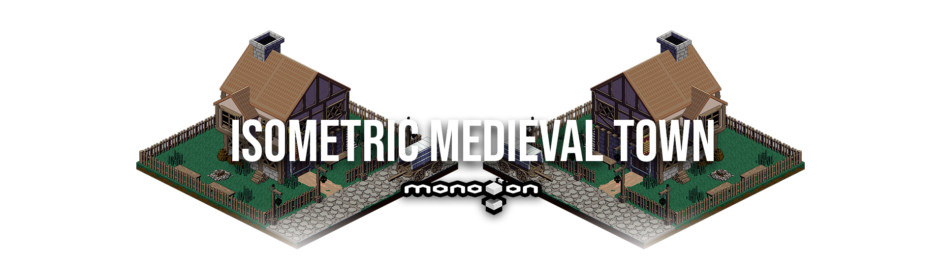 Isometric Medieval Town - monogon